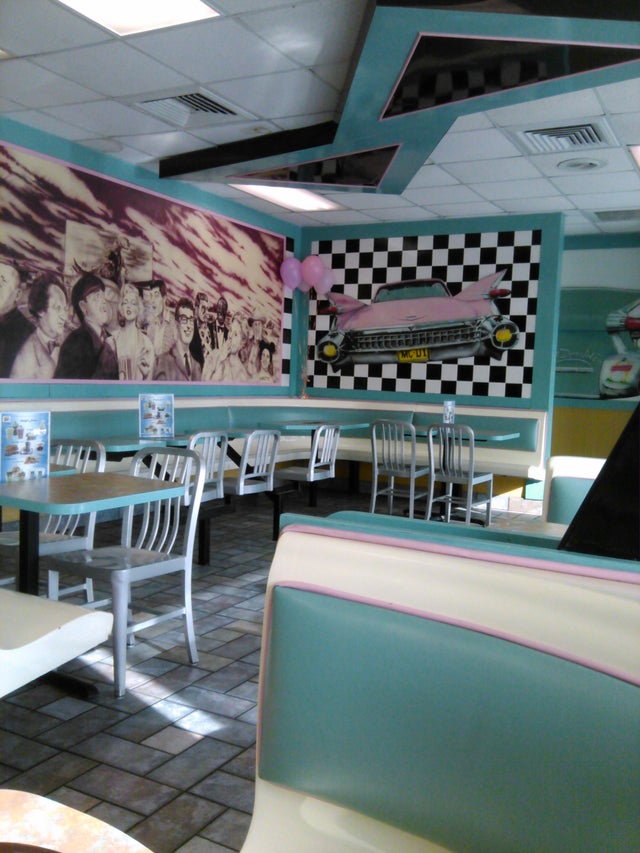 This vaporwave McDonald's deserves recognition as well.