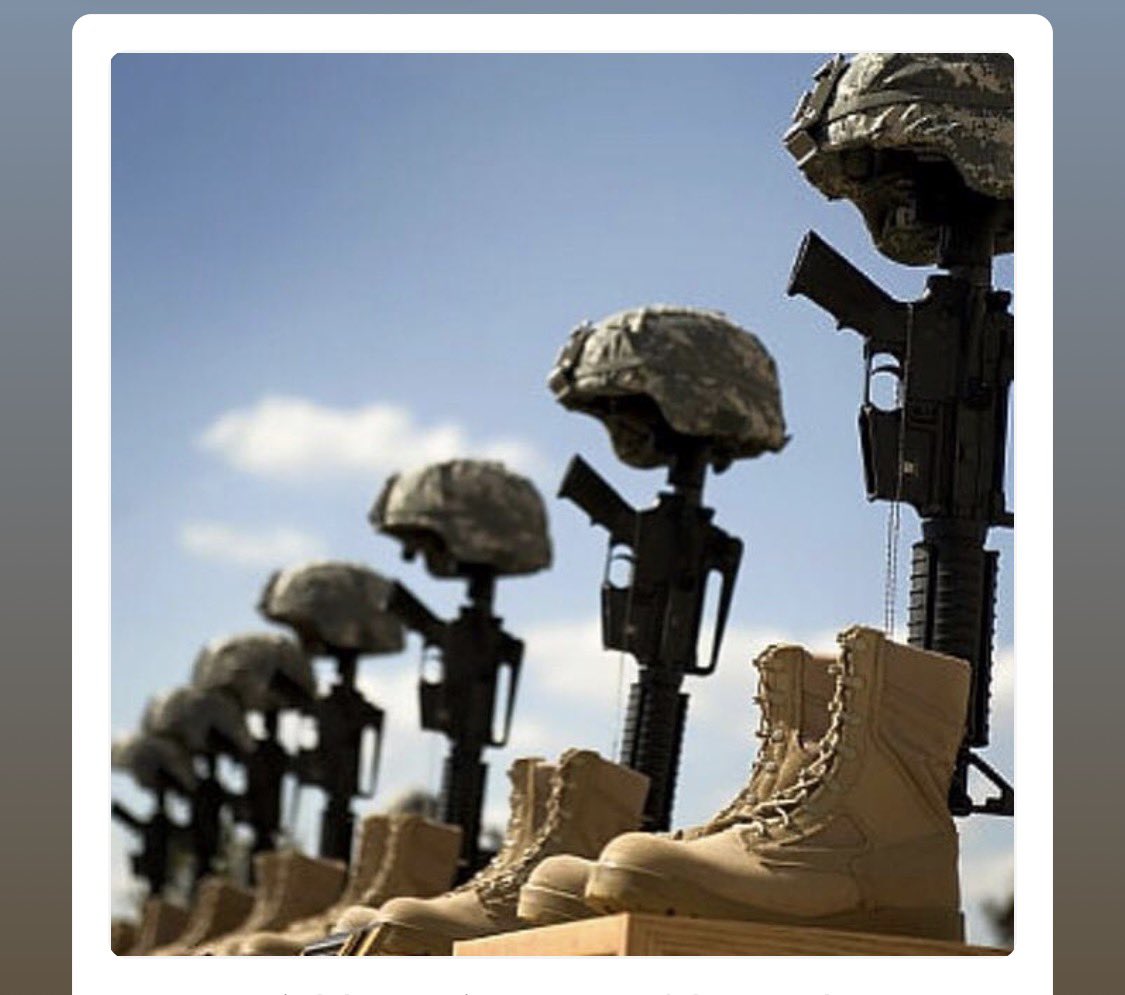 MsEmHenry's tweet image. Freedom is not free! Many soldiers and their families have sacrificed so much for our freedom #Salute #MemorialDay