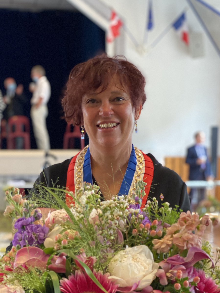 Chantal Vannson a été réélue maire de #Marnaz ce samedi matin.