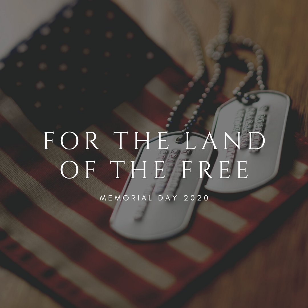 Alechanson's tweet photo. Thank you to those who made the ultimate sacrifice for our country.
#bettertogether #thankyou #veterans #supportourtroups #Forthelandofthefree #homeofthebrave #memorialday https://t.co/VA0Rf3UhSr