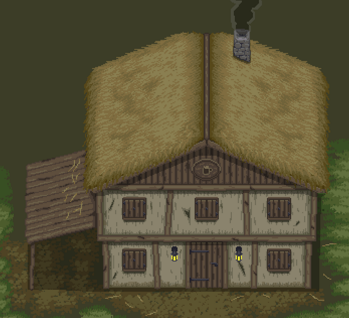 J2D_Interactive's tweet photo. Hello, in our next version this inn will play an important role. Any suggestions on how we might do things differently in terms of graphic style?
#gamedev #indiedev #pixel #pixelart #just2d #drova #indiegame https://t.co/coVu4xBU5F