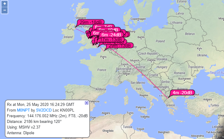M0NPT's tweet photo. I wonder if #SV2DCD is having a nap π
#FT8 #hamr #Es https://t.co/XOnsfvOzva