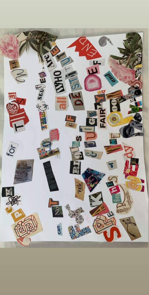 AJgilkinson's tweet photo. Abigail hit a creative wall at age 8. My aunt challenged me to do an arty challenge yesterday which proved rather therapeutic! My inspiration was Proverbs 31: 8-9. #20days20challenges  #texturehunterGatherer @JustLove_UK https://t.co/FJRFV6tMmg