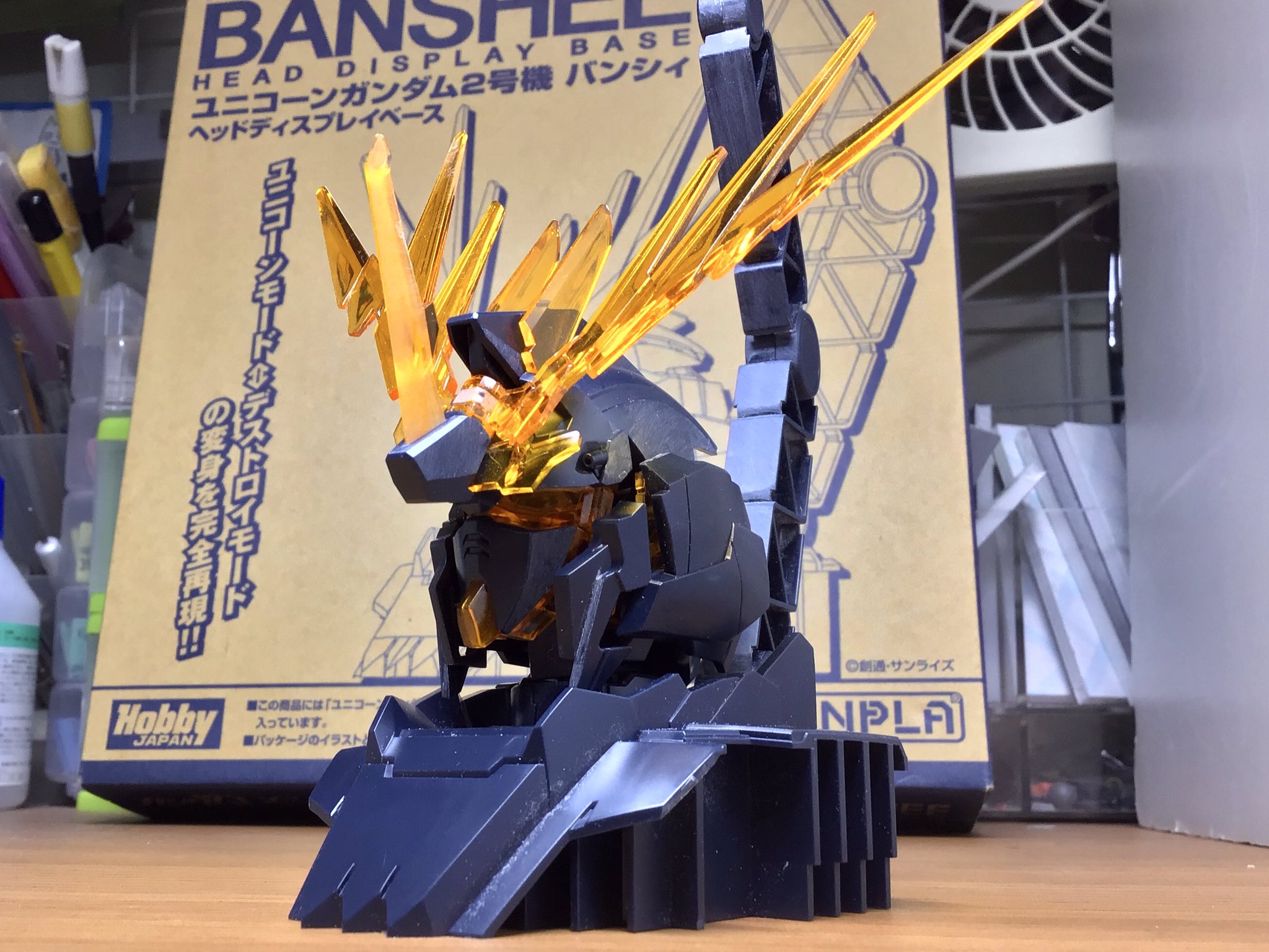 Amazon.co.jp: ユニコーンバンシィシナンジュヘッドディスプレイ