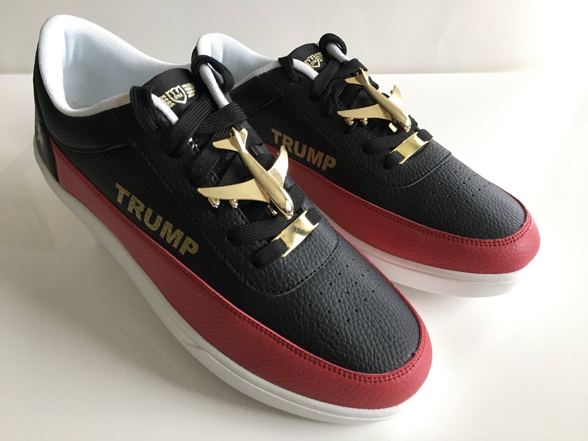 trumpkicks's tweet photo. @seanhannity WELCOME TO THE FORCE Judge Thomas Adams of New York 9th 10th district is delivering your size 11 TRUMP FORCE ONES Sneakers. #trumpforceones https://t.co/K52L9Dl6mK https://t.co/Uavo4UXbsj