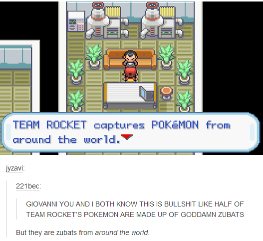 PokemonDungeonX's tweet photo. That time when #TeamRocket had #Pokemon from around the world. https://t.co/u7MKdvUjwr
