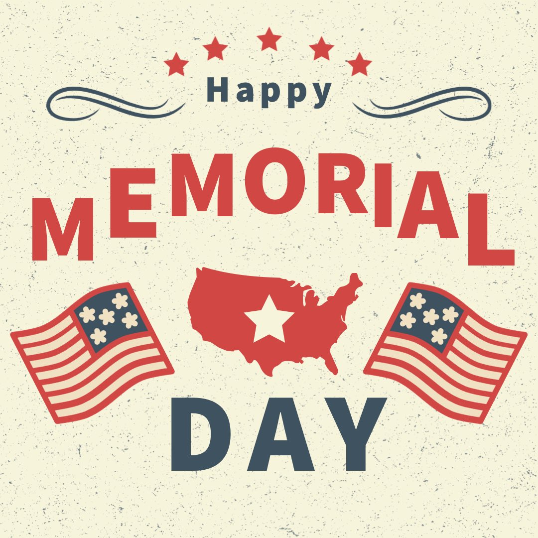 Today we honor those who have died while serving our country ❤️🤍💙 #MemorialDay