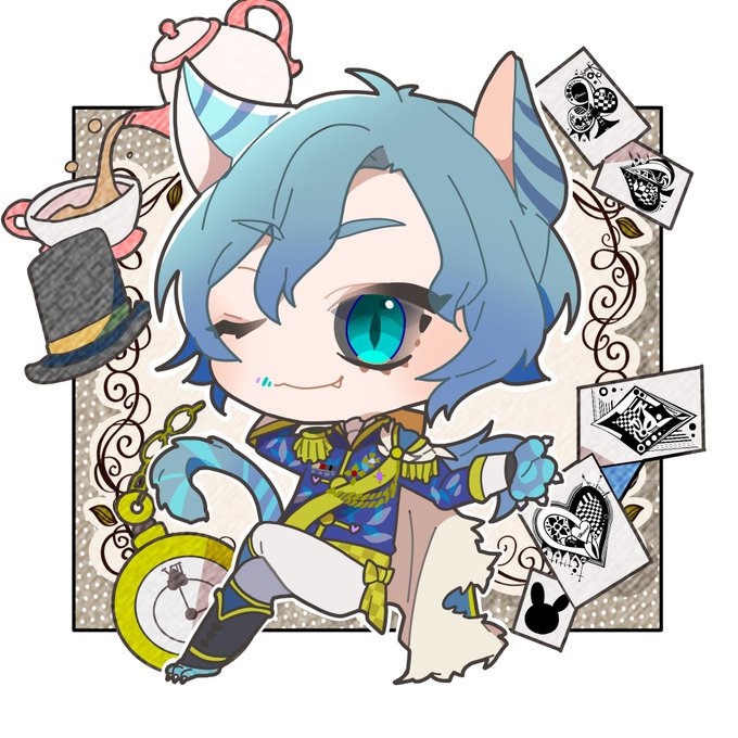 チェシャ猫のtwitterイラスト検索結果