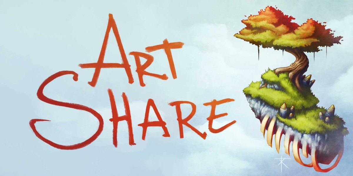 Monday Art Share! Post your best work and your links below! Like, retweet and interact with others!Retweet this post!Be kind and support eachother! #mondayartshare  #artshare  #artistsupport