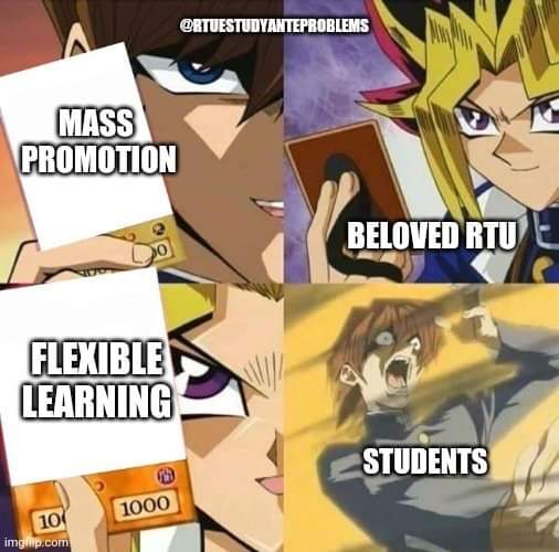 magnus_zephyr's tweet photo. #EndSemNowRTU 
#MassPromotionNowRTU 
#NoStudentLeftBehindRTU https://t.co/RfDUqmDvzC