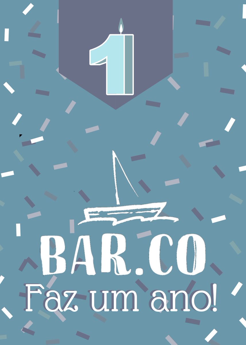 espacobarco's tweet photo. Estamos completando 1 ano! 
Apesar da situação atual, nos sentimos felizes por chegarmos até aqui. 
Fique em casa e cuide de quem está próximo. Logo, comemoraremos essa data juntos 💙 https://t.co/SqmwBUQ9YK