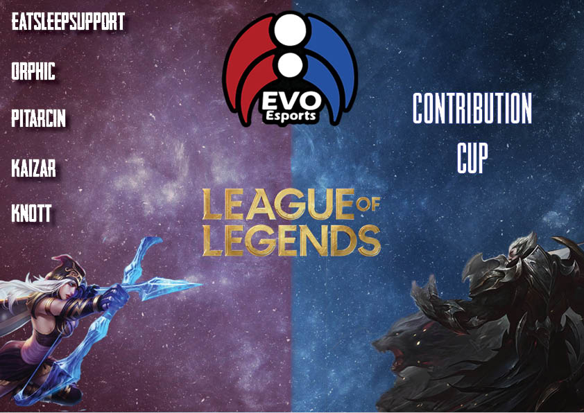 Good luck to our League of Legends team who will be taking part in the Contribution Cup, with their first game against Royal Gaming tonight at 19:00! 

Keep an eye out here for the results of the tournament ❤️💙

#LeagueofLegends