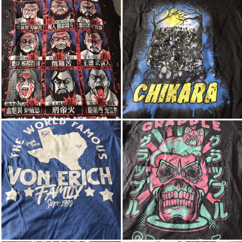 Gavlar_03's tweet image. Giving away 10 t shirts all size M (unisex) never been worn. 

All @WrestleCrateUK exclusives. 

Just like and RT this tweet. 10 Winners will be picked Saturday 30th May.