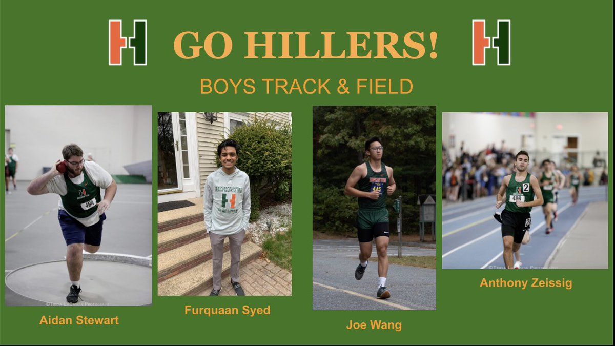 Congratulations and Thank You to our Boys Track &amp; Field Seniors!! #hillers #classof2020