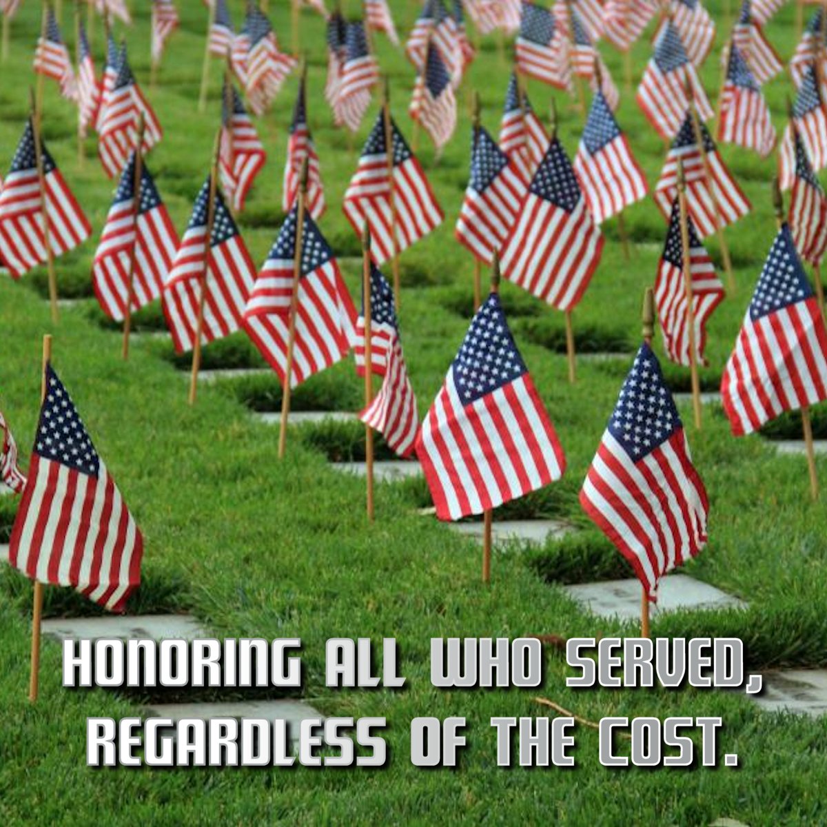 officialhcx's tweet photo. Without them, there wouldn't be an us.

We are forever grateful.

#MemorialDay https://t.co/bCZ71wEs3v