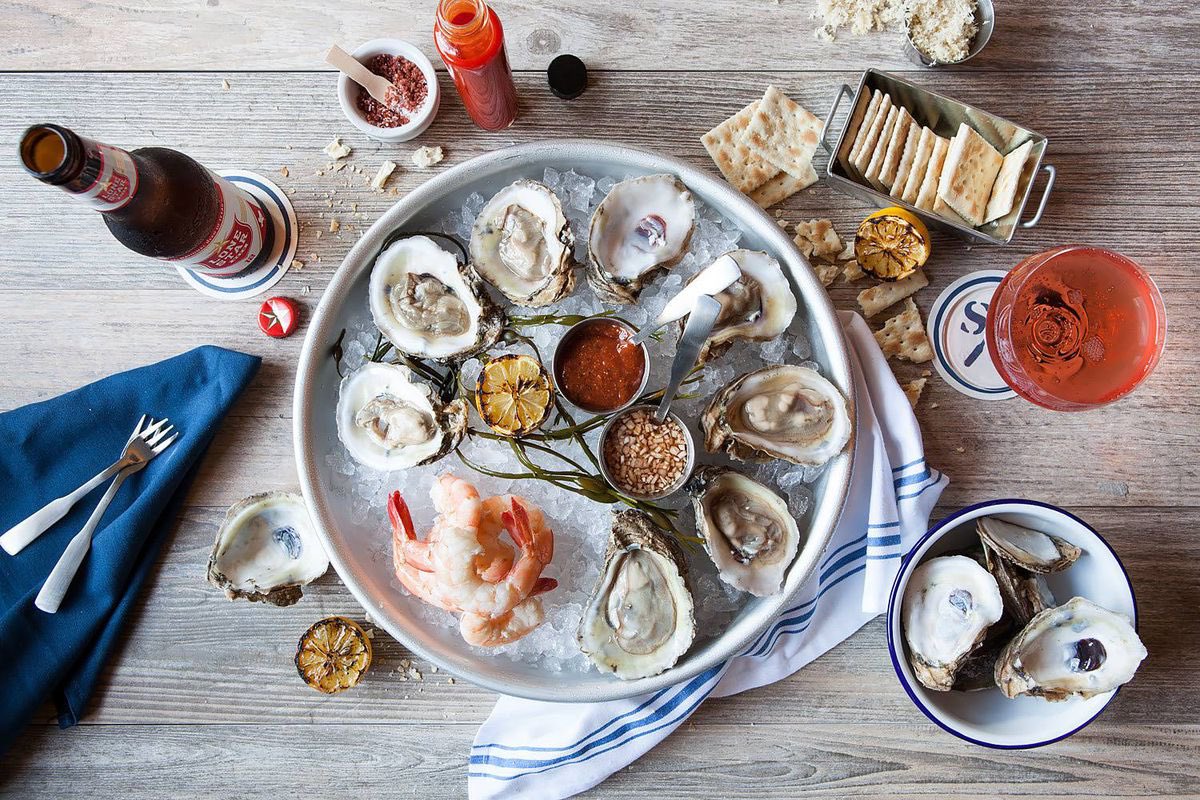 Our menu is rockin today, with lots of #RedWhiteAndBlue 🦐🦪🐟 We’ll be serving y’all curbside &amp; dine-in 3-8pm! &amp; don’t forget about our #HappyHour going ALL NIGHT! $1 Gulf Oysters/$5 Off Beginnings/Drink Specials

We hope you’ve all enjoyed this beautiful #MemorialDayWeekend 🇺🇸