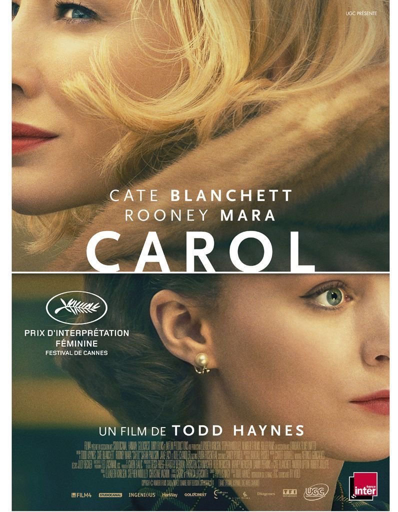 Carol (2015)Dispo sur Netflix