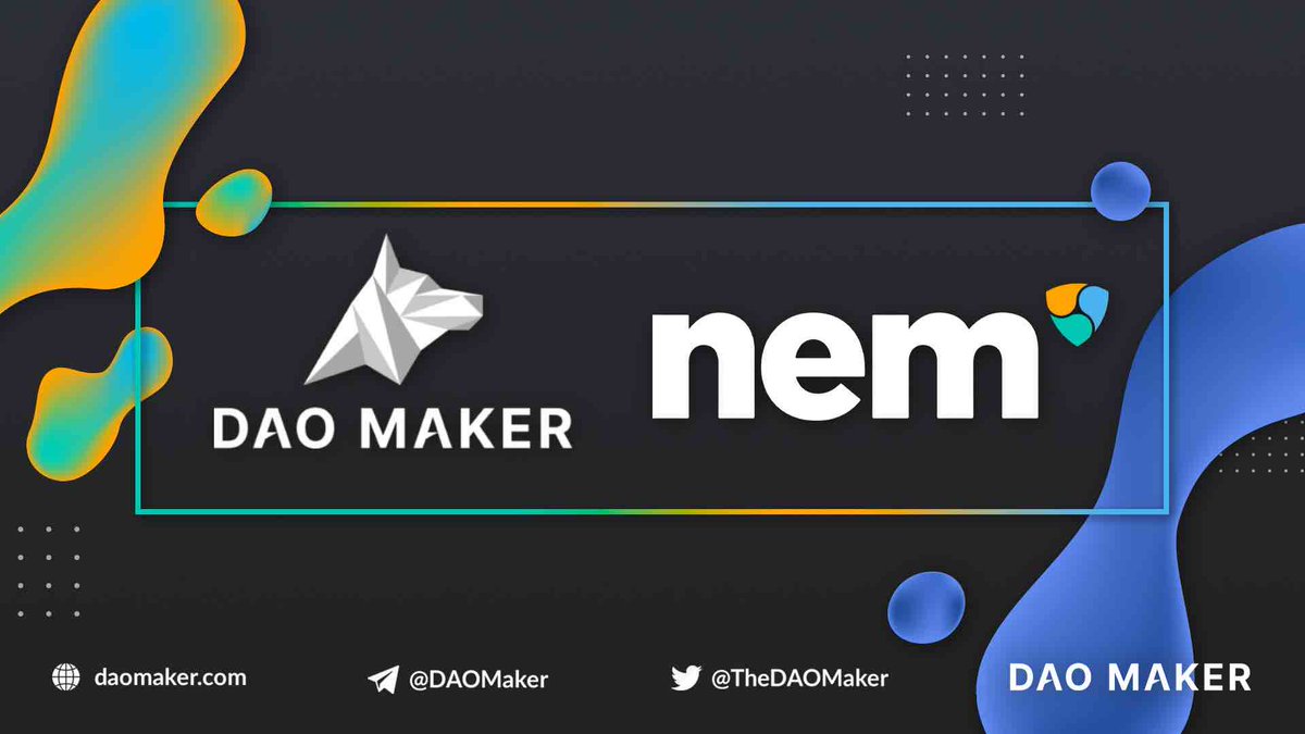 Nem & DAO Maker Explainer

____

- 🇷🇺 Russian  

WebSite: nemnews.io/nem-dao-maker-…

- 🇮🇹 Italian

WebSite: nemitalia.io/partnership-ne…

@Jaguar0625 @VenturesDave @TheDaoMaker @NEMofficial