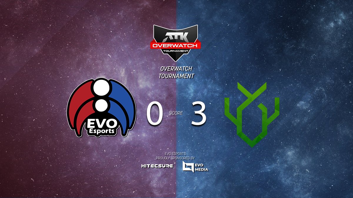 Unfortunately our Overwatch team went down 3-0 to <a href="/omnius_gaming/">Omnius Gaming</a> Kintsugi in their match last night. Well played to OG, and looking forward to the next game! ❤️💙

#EvoOverwatch #OverwatchbyATK