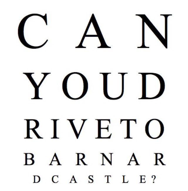 We are such a beautiful castle. If you must visit please make sure you get your eyes tested....#CumGate