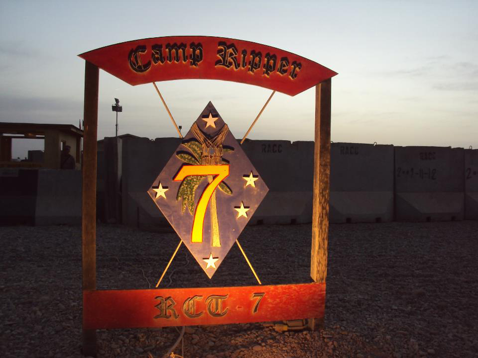 As a radio operator in the RCT COC, a lot of those deaths came through my desk as 9-line requests. Every morning, I'd walk by the dog tags hanging from the sign outside our compound. As the days turned to weeks turned to months, that stack of tags grew.