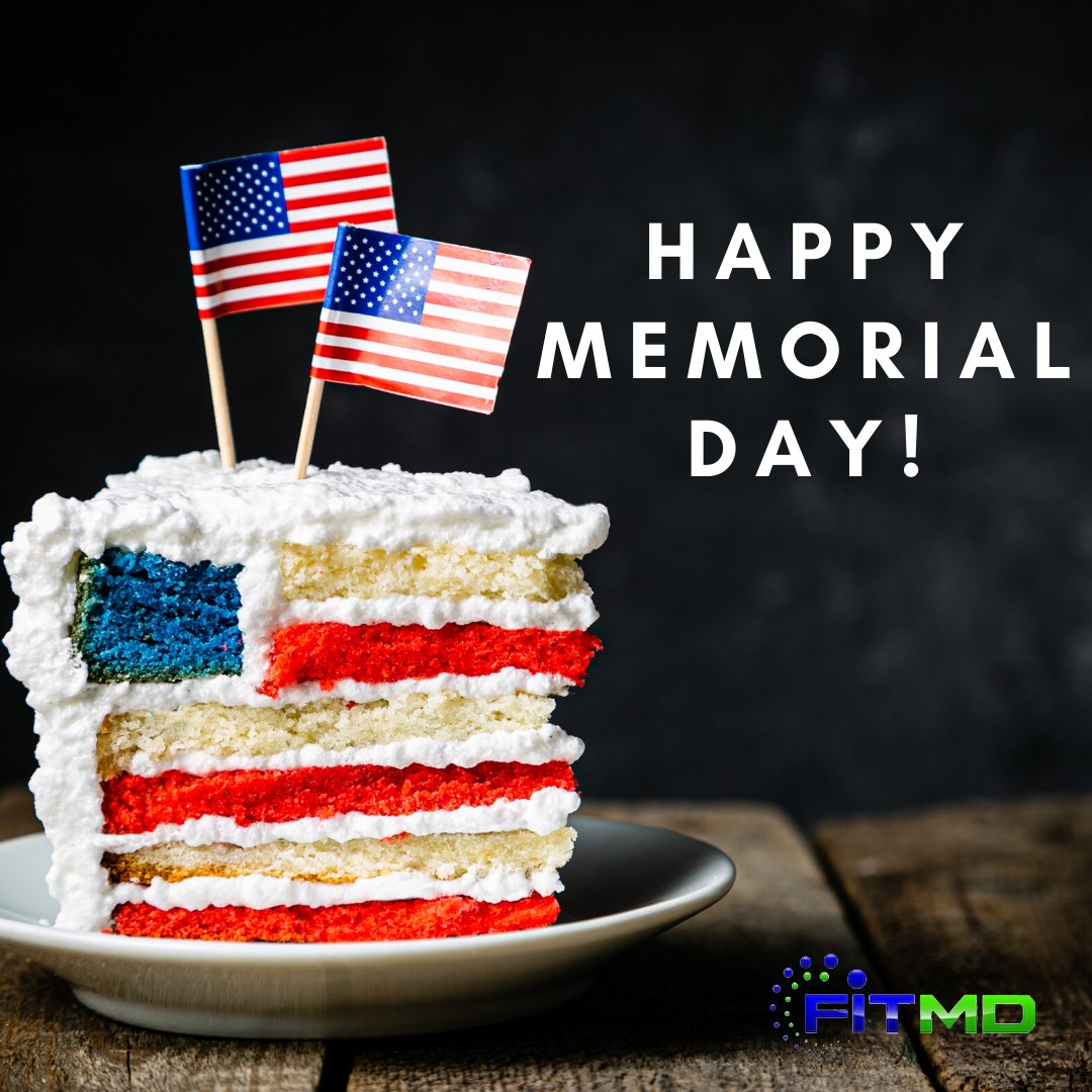 FitMDUSA's tweet photo. We hope everyone has a great Memorial Day! We thank all the veterans who have served. Today we honor you.
Enjoy the day! Who else is extending their cheat day??😆 https://t.co/2RMEo5cK2Y
