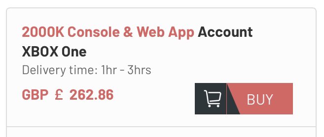 DenverHartlo's tweet photo. RRP for an account with 2m is £262. I’d Take £250 for mine with 2.5m and high level untradables.
#FUT20 #Account4Sale #Xboxone
#FifaAccount #CoinSelling https://t.co/ryUkmWhyrB