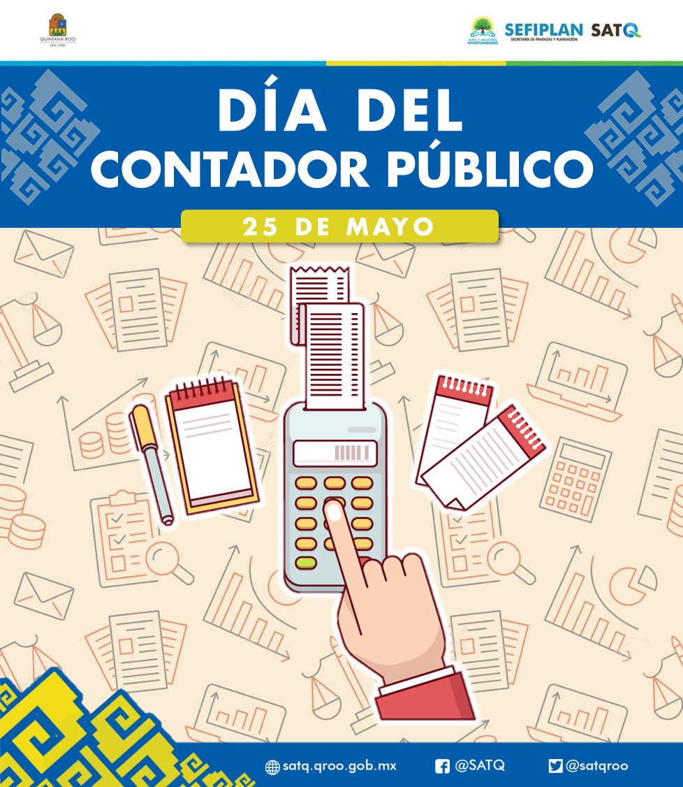 satqroo's tweet photo. Agradecemos el esfuerzo y dedicación de los contadores públicos por mantener finanzas sanas, nuestro reconocimiento a quienes desempeñan esta profesión de impacto empresarial y de gobierno.

 ¡Feliz día del Contador Público! 👨🏻‍💼📑👩🏻‍💻 https://t.co/x7qoA6kJXT