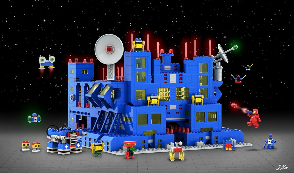 A LEGO model of a Classic Space castle! It is based on the game Classic Space Adventure and also up on LEGO Ideas.  Check it out and give it your support if you like it at  ideas.lego.com/projects/7f7ca…
#lego #ldd #classicspace #spacelego #classicspaceadventure #jalexart #legoideas