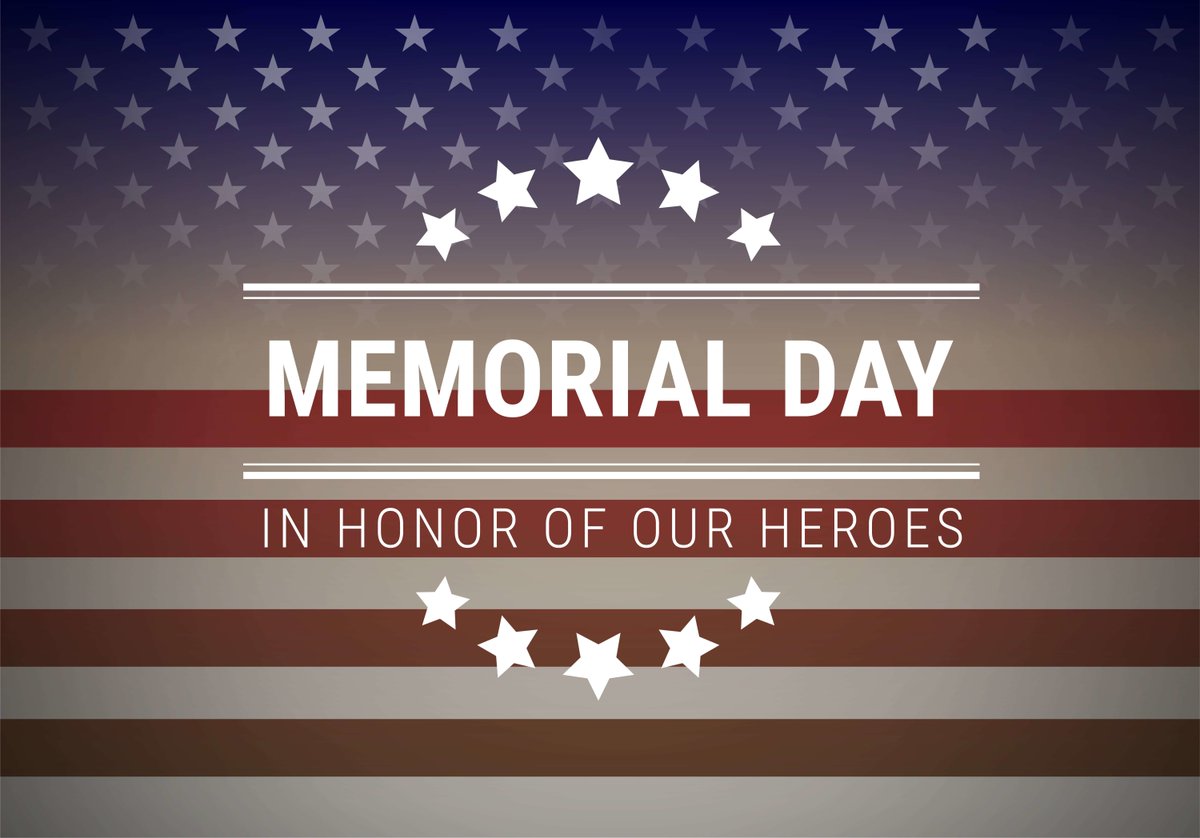 milesinsurance's tweet photo. Happy Memorial Day! We want to thank all those military members who made the ultimate sacrifice to keep our country safe! Thank you for your service! https://t.co/ffDcuJ9rs6