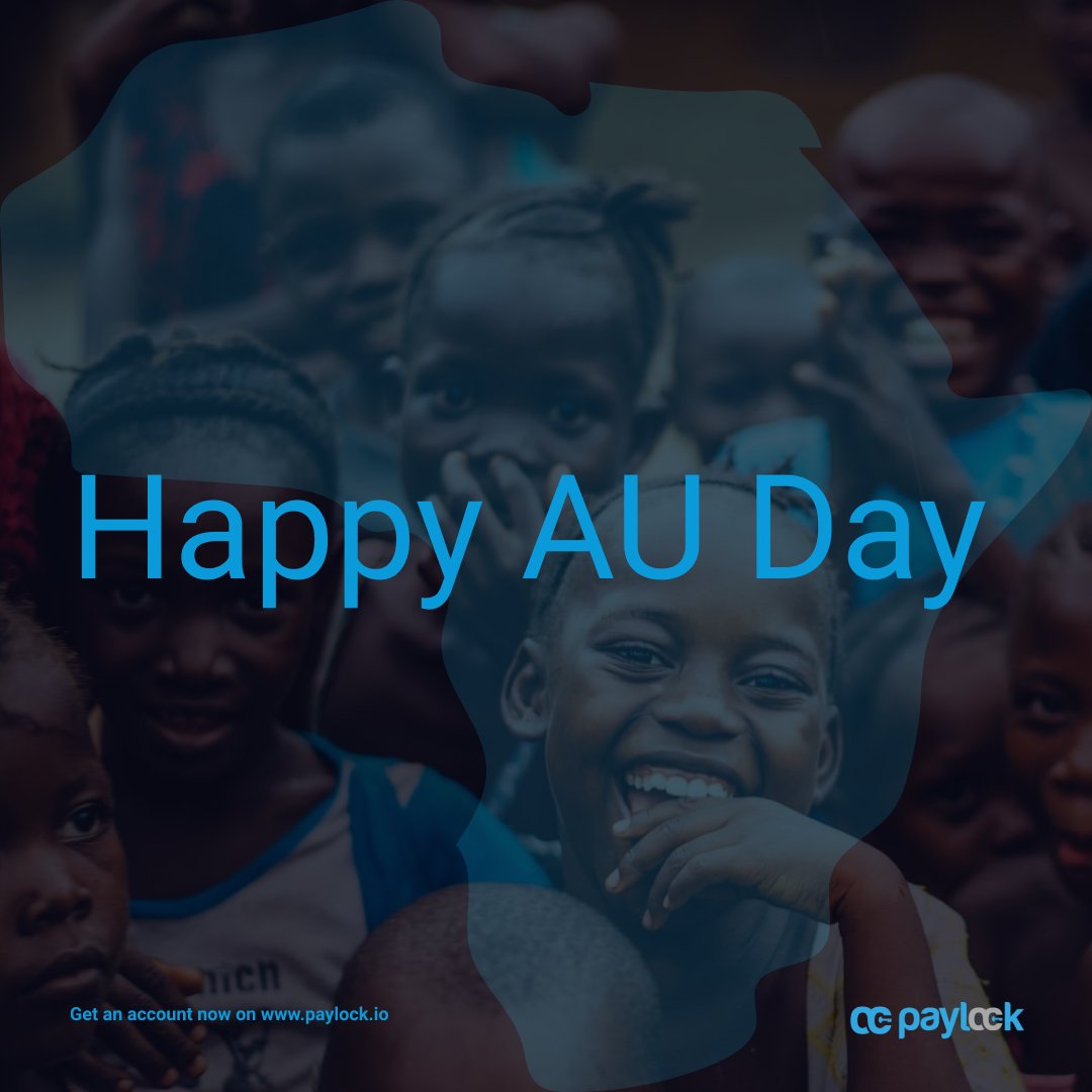 paylock_io's tweet photo. Happy African Union Day!
#StaySafe https://t.co/vRyKeFS4ru