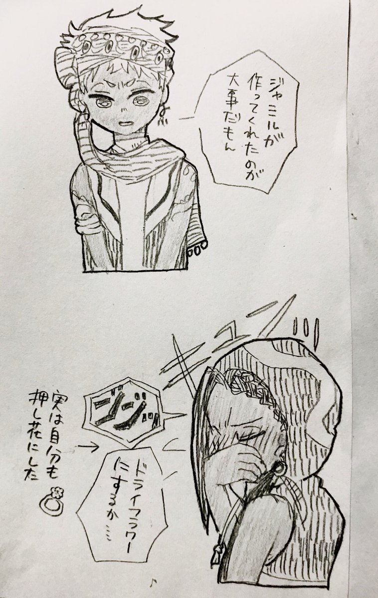 つづき。適当に描いたらバラバラなった 