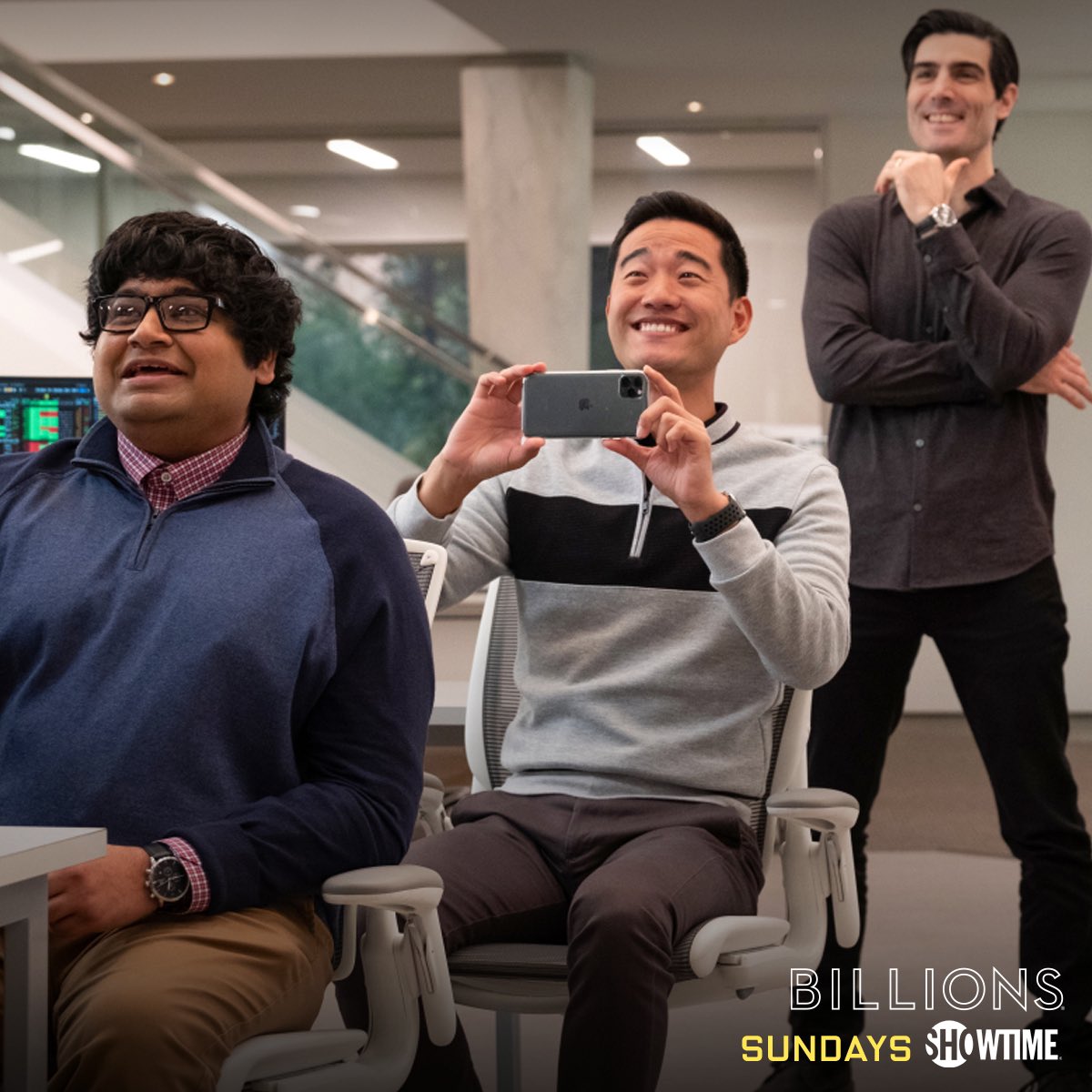 DanielKIsaac's tweet photo. This is how excited #TeamBenKim was for #Mafee!
Will post some behind-the-scenes pics and vids of marshmallow shenanigans this week!
For now, Thank You for watching #Billions last night! And see you again on Sunday! https://t.co/3iAaDCU3o4