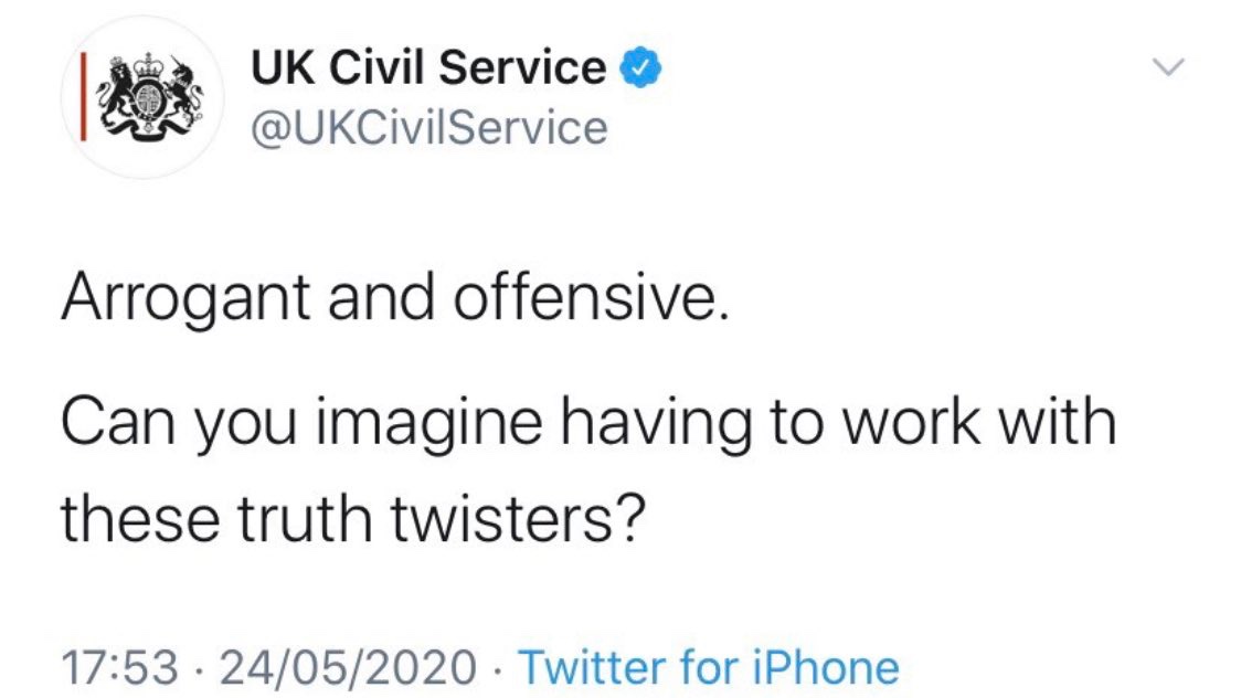 JamesBWatt's tweet image. We have offered Free Punk IPA and chicken wings for life in @BrewDog bars, for the civil service employee who sent this tweet....

#DominicCummngs
