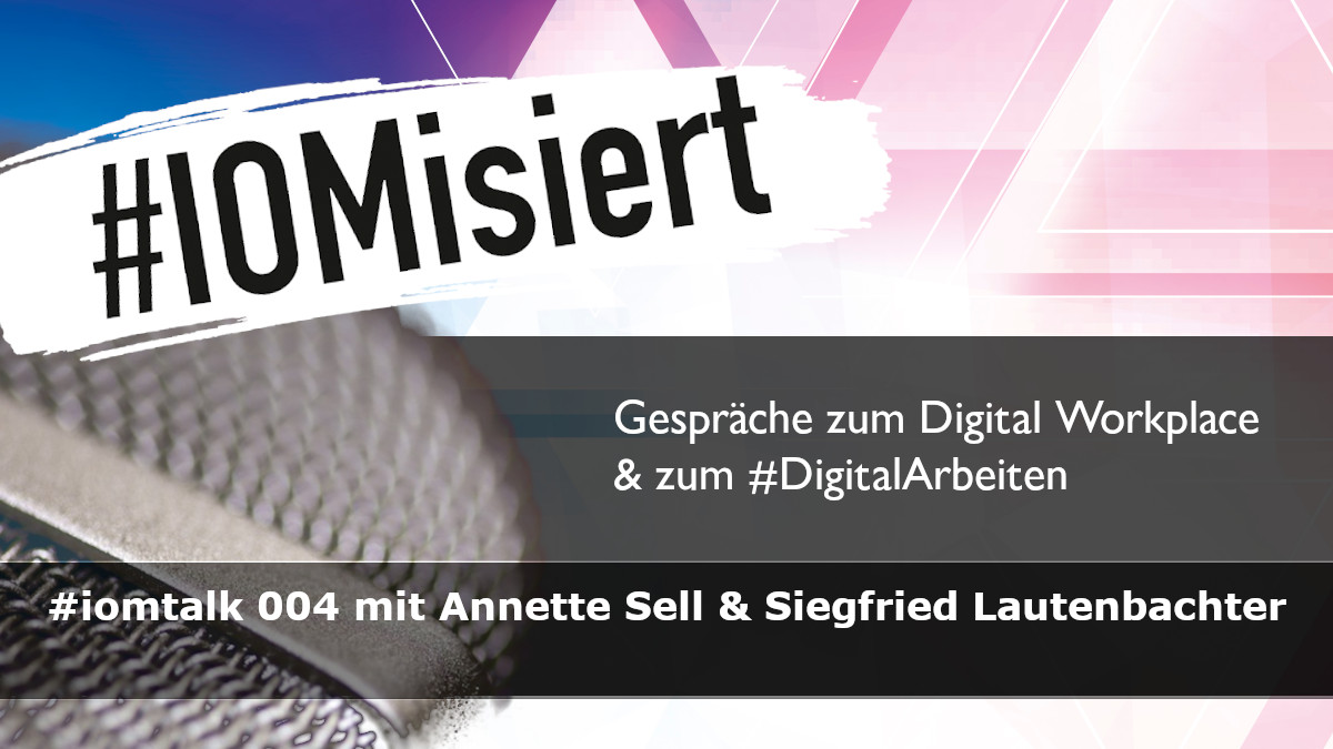 iomsummit's tweet photo. #iomtalk 004 Dienstag, 16.30 LIVE auf der #iom Website @bjoern_n trifft @SellAnnette &amp; Siegfried Lautenbacher @Becketal #iom20 @iomsummit #DigitalWorkplace  #digitaltransformation   
#EmployeeExperience #iomisiert https://t.co/9g3gkL8cb6