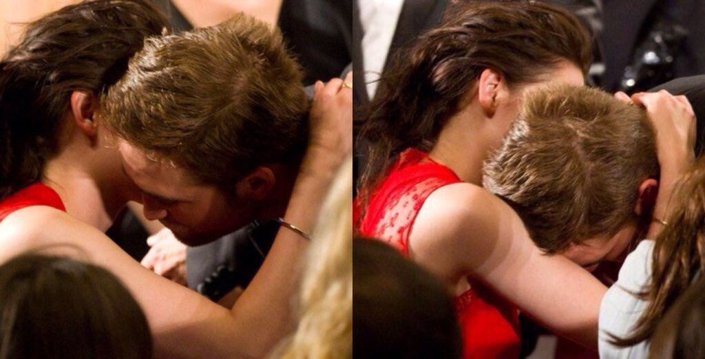 _alicestew's tweet photo. “She was sitting in front of me. I kept looking at the back of her neck, trying to find out if she was liking the movie or not. I only relaxed when, at the end, Kristen told me she loved it.” - Rob ❤️ https://t.co/OiZwGtFDQ8