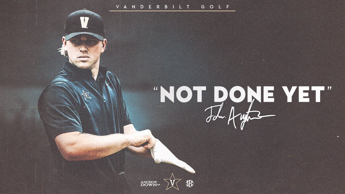 Let’s run it back, Johnny Golf.

Four-time All-American and reigning SEC Player of the Year John Augenstein will return to Vandy for his fifth season.

🔗 vanderbi.lt/xlg5x

#VandyGolf | #AnchorDown