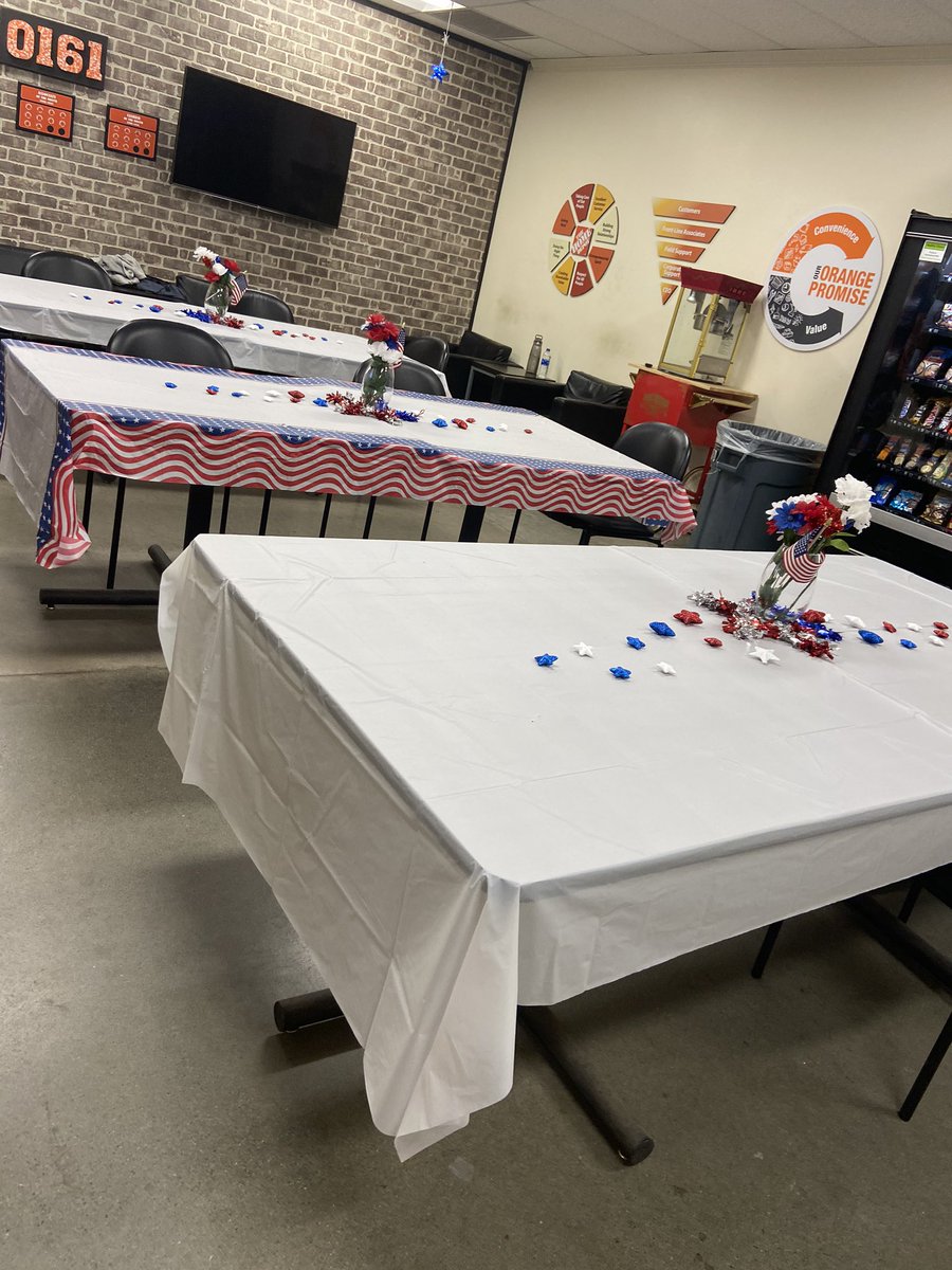 Help us welcome our new ASDS Maria to the Mill! She has the breakroom ready for the holiday! #team0161 #D1MakingaDifference