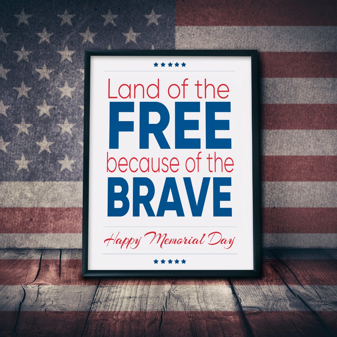 Flo2s_Spa's tweet photo. Home of the free because of the brave.  We want to take this time to pause and remember those who paid the ultimate sacrifice for our freedom.
#memorialday2020 https://t.co/HX2SHDPS23