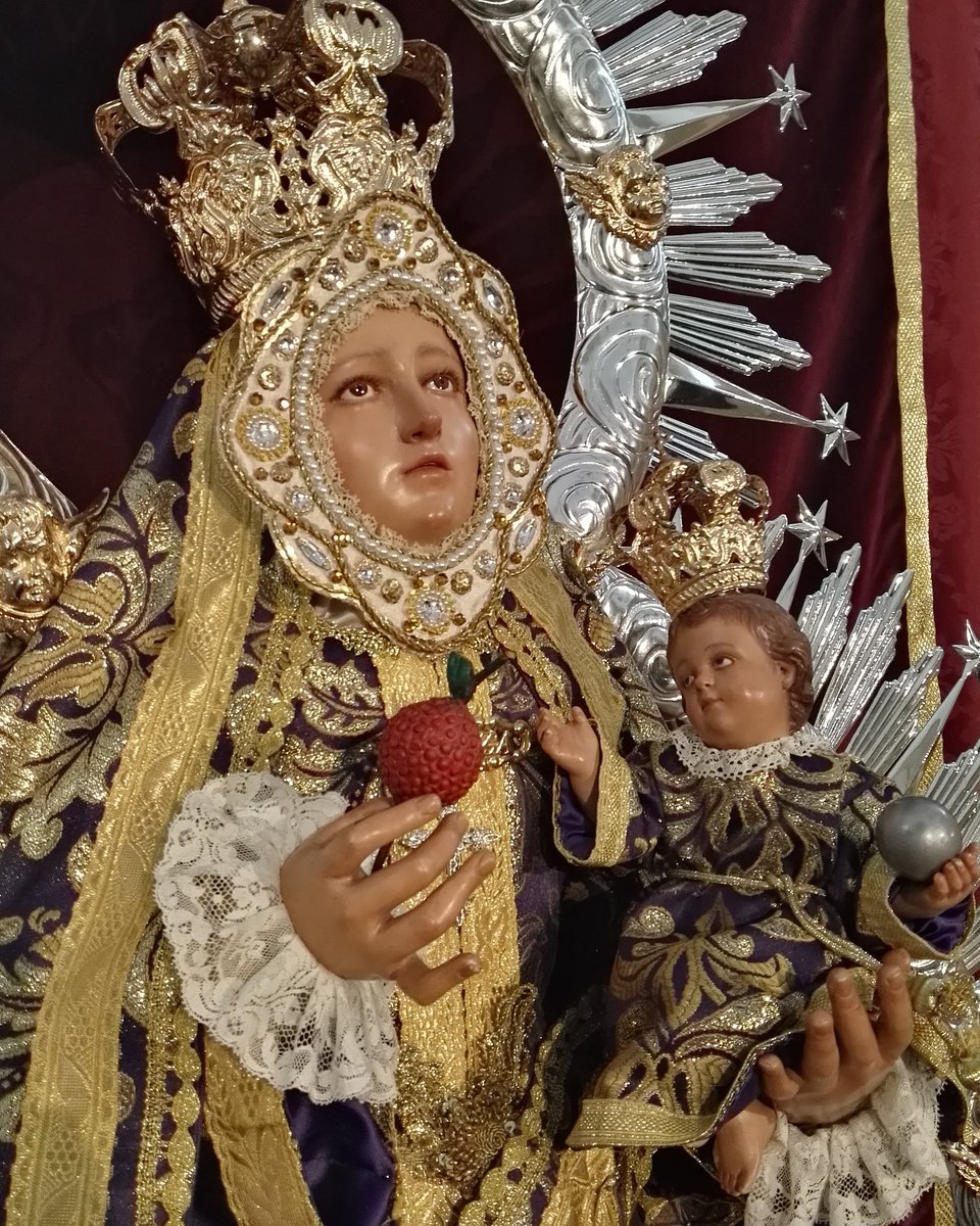 CSCofradiasMur's tweet photo. Mayo, mes de María 

Gracias, Madre, por lo que en cada momento nos enseñas y nos das. 
Te pedimos que nos protejas, que guardes a tu pueblo, que veles por todos y cada uno de nosotros. 

Nuestra Señora de la Cabeza. Iglesia de San Juan Bautista  

Foto de @BernalGanga https://t.co/sNvwuMD58A