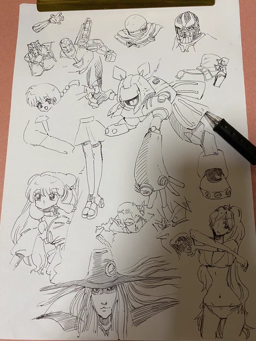 #深夜の落書き部 
