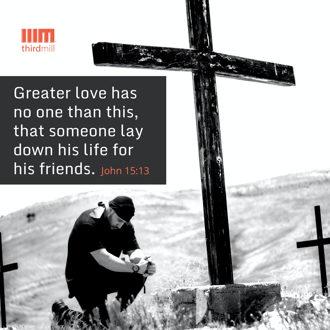 thirdmill's tweet photo. This day we remember those who have given their lives in service to their country. We pause to pray for their families.
And to pray for the men & women who serve today. May you know the sacrificial love of Jesus who, while we were yet entangled in sin, died for us. #thirdmill https://t.co/akq13qhQ0L