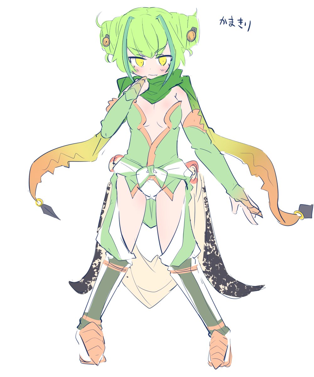 最初に描いたかまきりちゃんこれ 