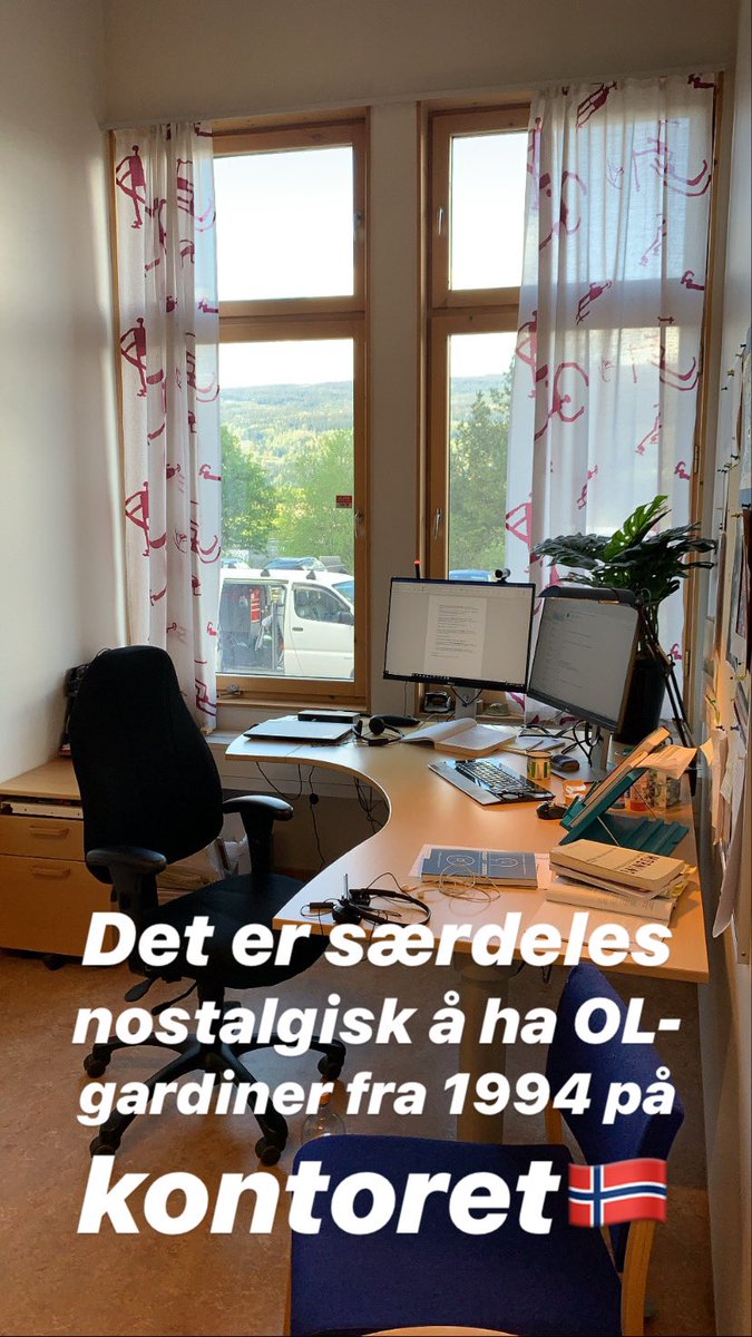 IngridGrimsmoJ's tweet photo. #mittkontor #ol94 #gardiner #nostalgi https://t.co/Iy6caJTAHu