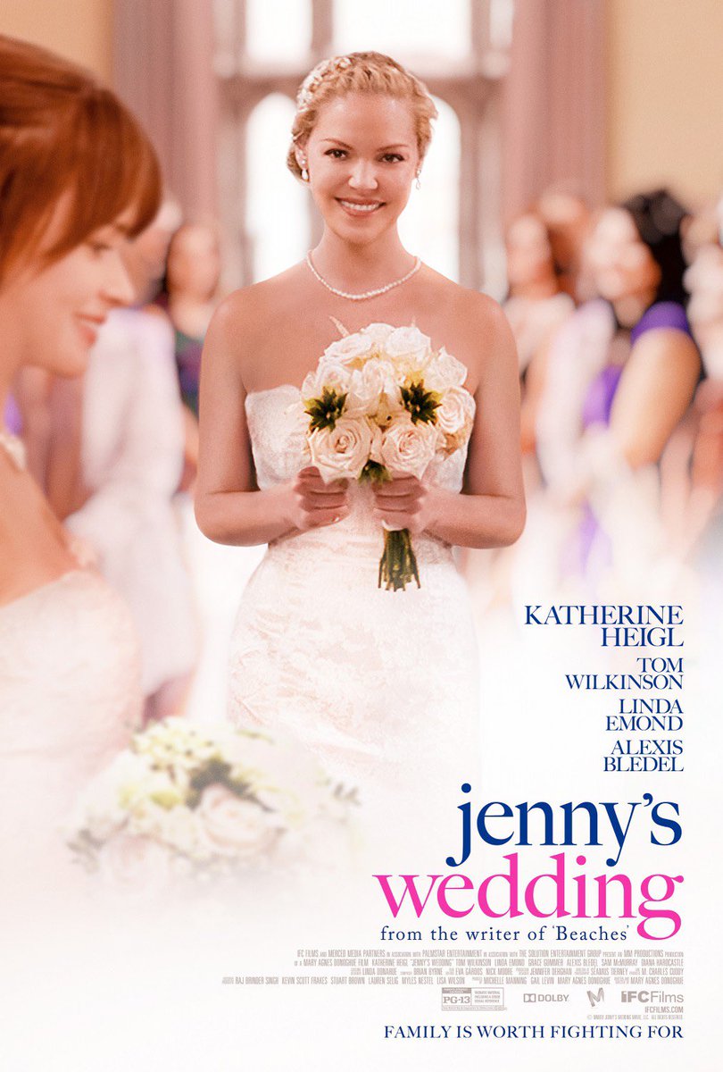 Jenny’s wedding (2015)Un petit film sympa à voir, pas de gros bouleversements mais trop mimiDispo sur Canal