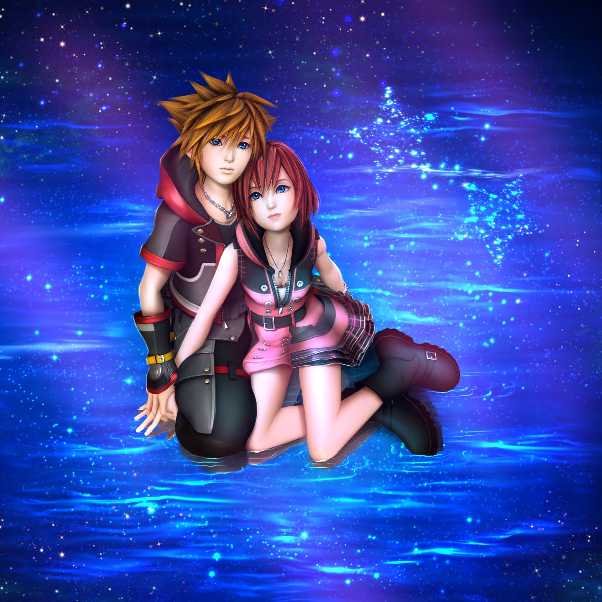 hollypolllyy's tweet photo. Starseeds ⭐️♾⭐️

#sokai #sora #kairi #kh3 #kingdomhearts #finalworld https://t.co/25bSXXSz1N