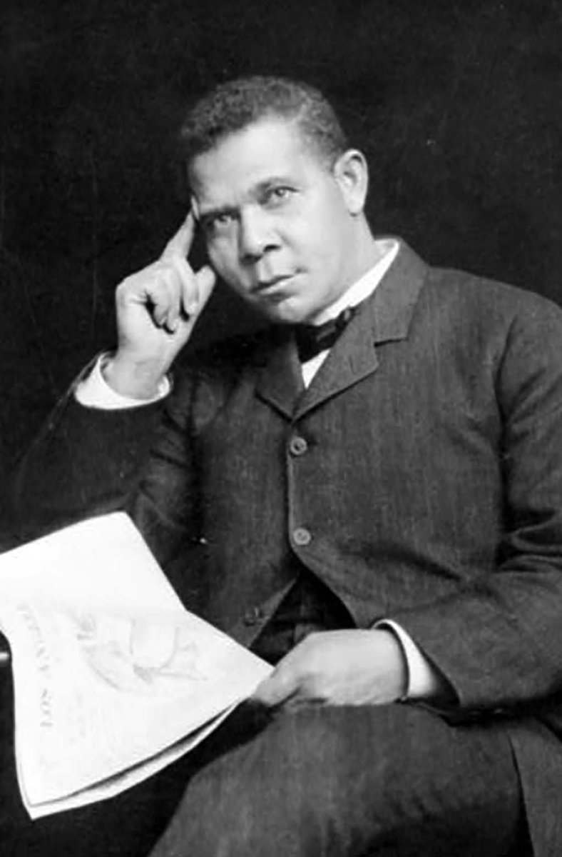 2. Those two individuals are Booker T. Washington, the founding president of the school, and George Washington Carver, a scientist he recruited to study and teach there.