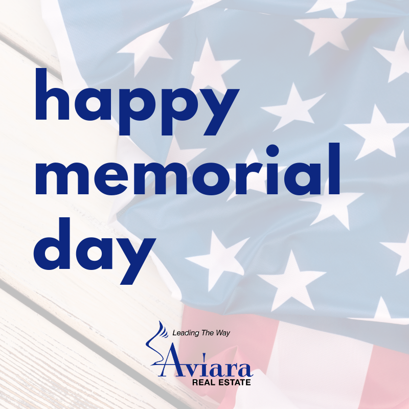 AviaraRE's tweet photo. Happy Memorial Day! 🇺🇸 Today we remember and honor all who have served and sacrificed for our freedom. 💙 https://t.co/viEt0ALDvO