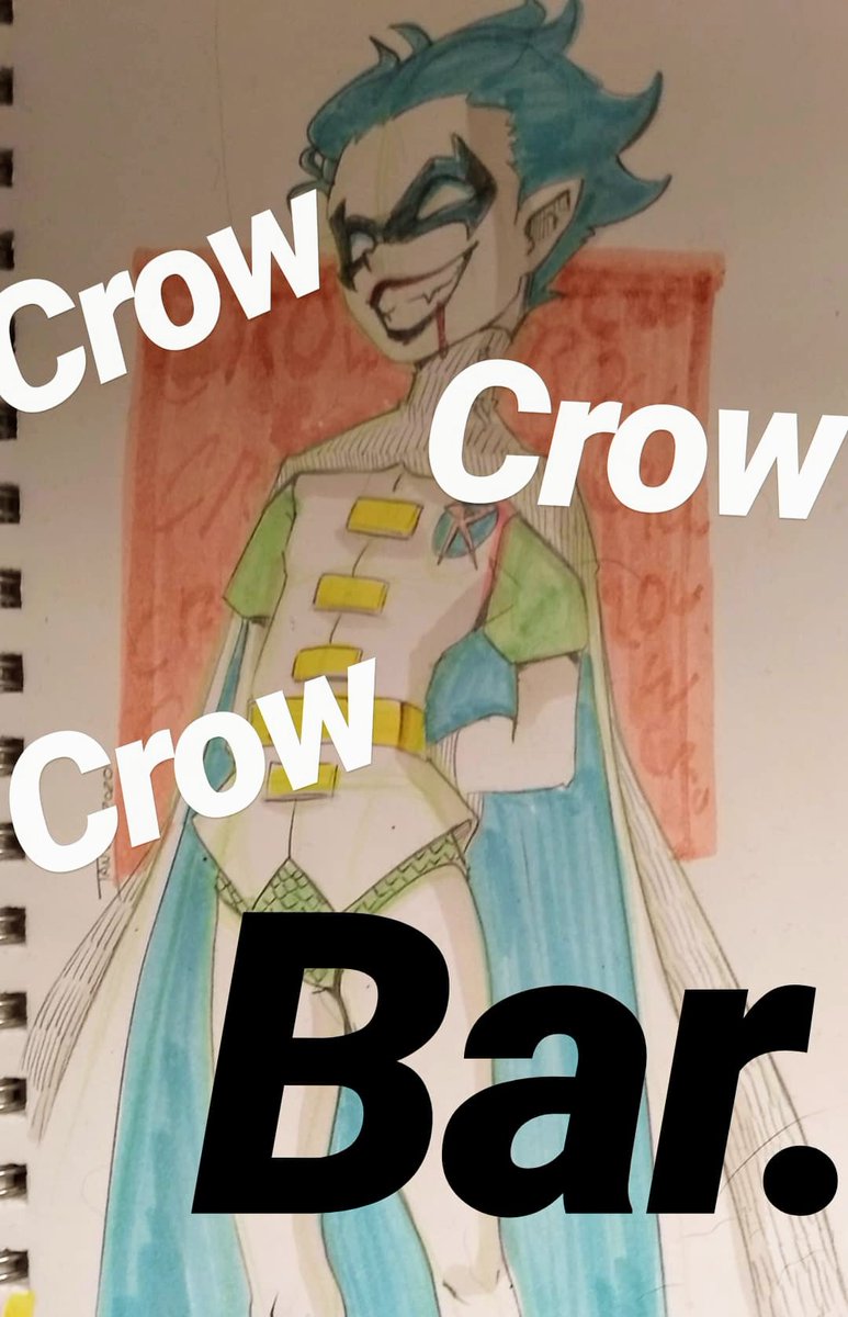 Tanuki_mapaches's tweet photo. 🐦⛓️crow... Bar.
#sketch https://t.co/8EsDnkfqsx