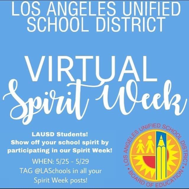 ColfaxCharterEl's tweet photo. It’s #lausd virtual spirit week!  Today is #musicmonday.  Let’s show off our #colfaxcharterelementary talents!  Make sure to tag @laschools and @colfaxcharterel in your posts!  @LDNESchools @ScottAtLAUSD @AustinLASchools https://t.co/RNEwaK3wa2